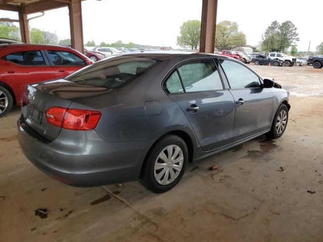 3VW2K7AJ9EM223108 - 2014 VOLKSWAGEN JETTA BASE Boz foto 3