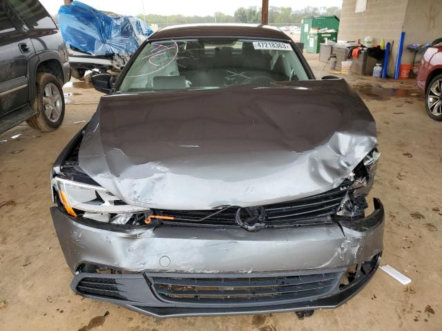 3VW2K7AJ9EM223108 - 2014 VOLKSWAGEN JETTA BASE Boz foto 5