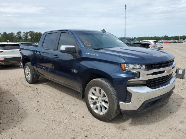 3GCPWCED4MG113817 - 2021 CHEVROLET SILVERADO C1500 LT BLUE photo 4