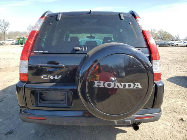 SHSRD78955U319628 - 2005 HONDA CR-V SE BLACK photo 6