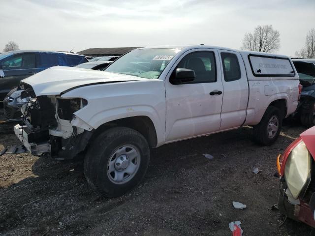 5TFRX5GN9JX113200 - 2018 TOYOTA TACOMA ACCESS CAB WHITE photo 1