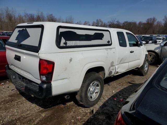 5TFRX5GN9JX113200 - 2018 TOYOTA TACOMA ACCESS CAB WHITE photo 3