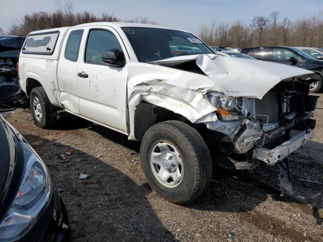 5TFRX5GN9JX113200 - 2018 TOYOTA TACOMA ACCESS CAB WHITE photo 4