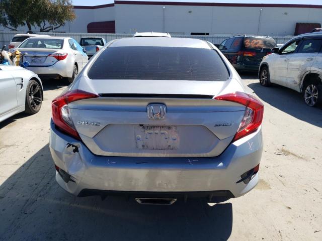 2HGFC2F80MH510264 - 2021 HONDA CIVIC SPORT SILVER photo 6