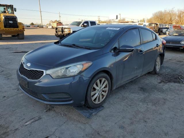 KNAFX4A60E5093142 - 2014 KIA FORTE LX CHARCOAL photo 1