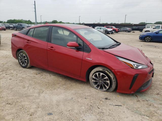 JTDKAMFU5M3141691 - 2021 TOYOTA PRIUS SPECIAL EDITION RED photo 4