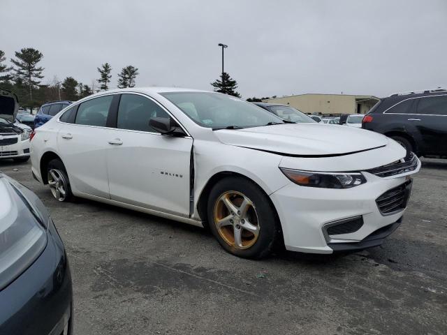 1G1ZB5ST0JF174499 - 2018 CHEVROLET MALIBU LS WHITE photo 4