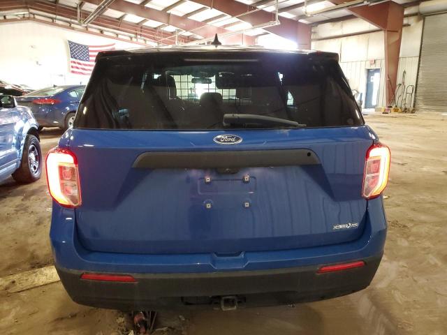 1FM5K8AW6MNA16192 - 2021 FORD EXPLORER POLICE INTERCEPTOR Mavi foto 6
