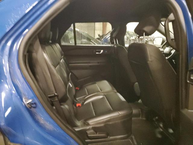 1FM5K8AWXMNA16194 - 2021 FORD EXPLORER POLICE INTERCEPTOR Mavi foto 10