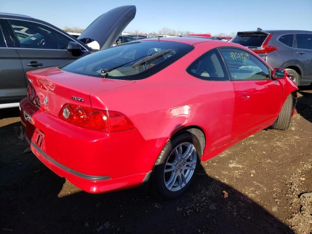 JH4DC538X6S015088 - 2006 ACURA RSX RED photo 3