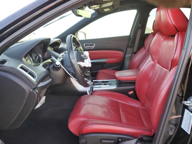 19UUB1F61KA004280 - 2019 ACURA TLX TECHNOLOGY BLACK photo 7