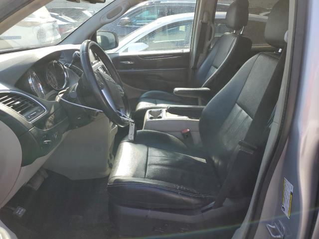 2C4RC1CG3CR395640 - 2012 CHRYSLER TOWN & COU TOURING L SILVER photo 7