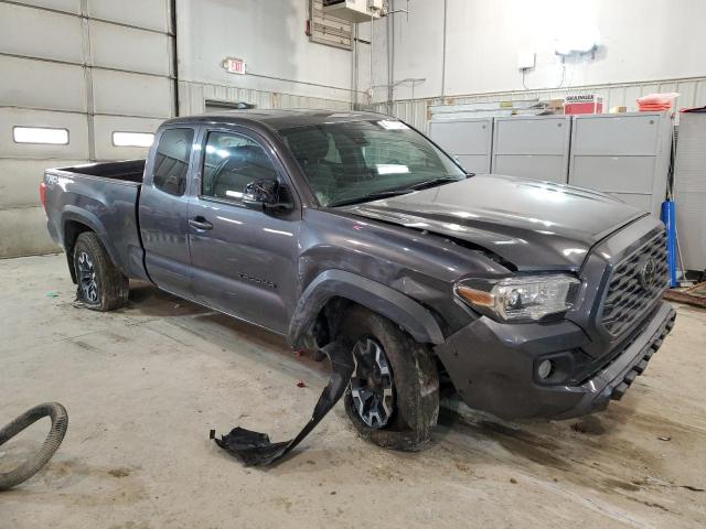 3TYSZ5AN9NT093616 - 2022 TOYOTA TACOMA ACCESS CAB GRAY photo 4