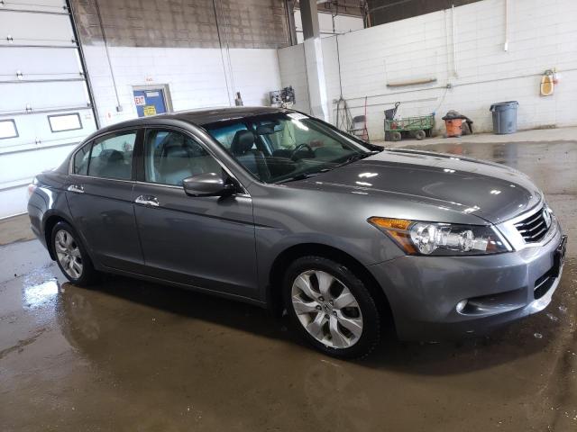 1HGCP36878A043135 - 2008 HONDA ACCORD EXL GRAY photo 4