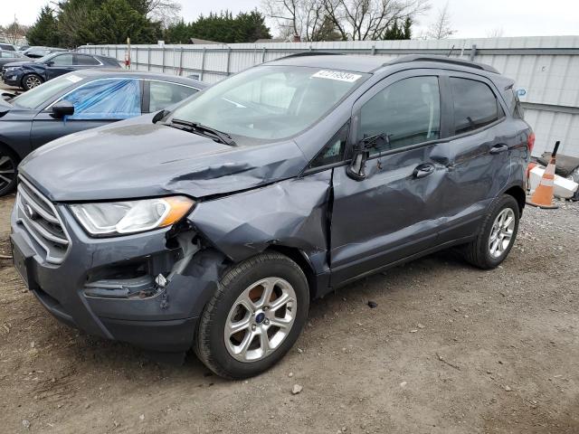 MAJ3P1TE9JC204338 - 2018 FORD ECOSPORT SE GRAY photo 1