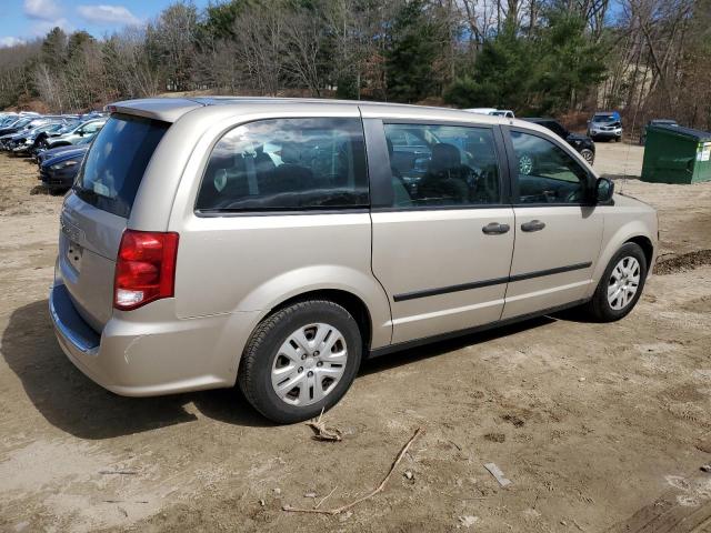 2C4RDGBG2GR117657 - 2016 DODGE GRAND CARA SE BEIGE photo 3