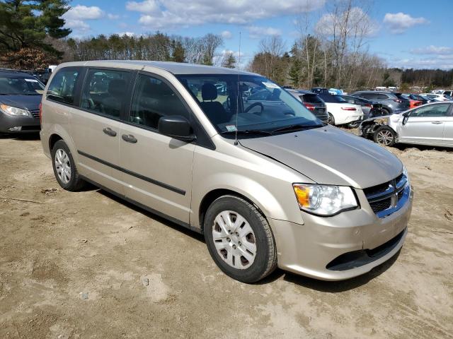 2C4RDGBG2GR117657 - 2016 DODGE GRAND CARA SE BEIGE photo 4