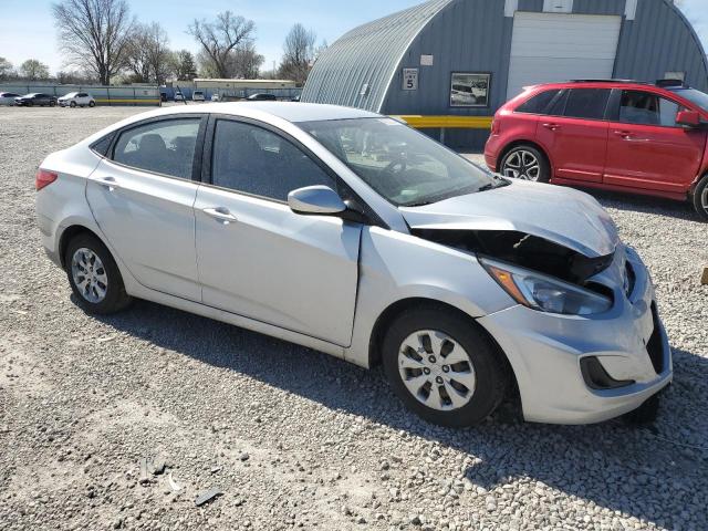 KMHCT4AE3FU825081 - 2015 HYUNDAI ACCENT GLS SILVER photo 4