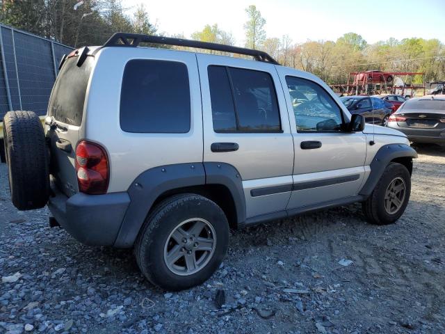 1J4GL38K55W722169 - 2005 JEEP LIBERTY RENEGADE SILVER photo 3