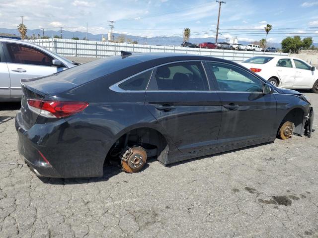 5NPE24AF9JH600255 - 2018 HYUNDAI SONATA SE BLACK photo 3