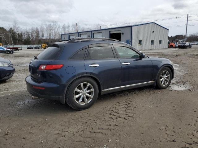 JNRAS08W88X203048 - 2008 INFINITI FX35 BLUE photo 3