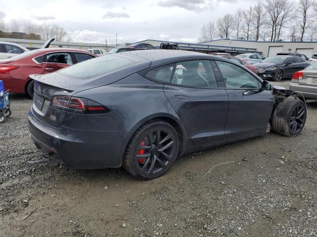 5YJSA1E6XRF539409 - 2024 TESLA MODEL S CHARCOAL photo 3
