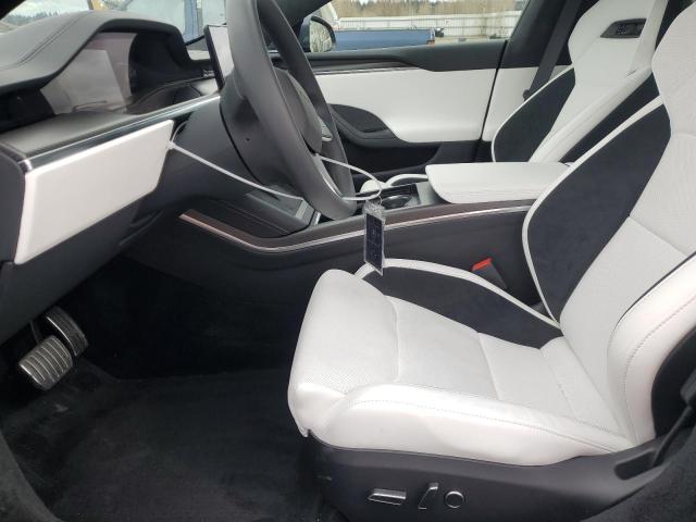 5YJSA1E6XRF539409 - 2024 TESLA MODEL S CHARCOAL photo 7