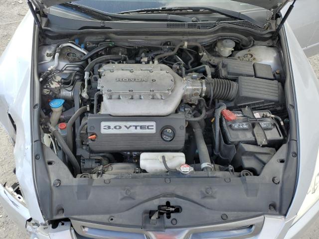 1HGCM66503A098583 - 2003 HONDA ACCORD EX SILVER photo 11