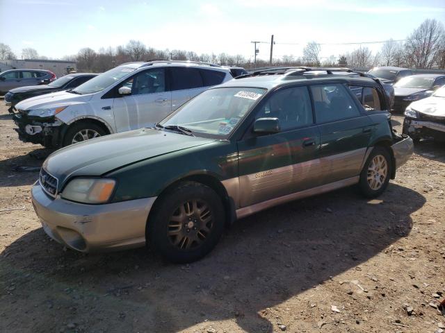 4S3BH895637652244 - 2003 SUBARU LEGACY OUTBACK H6 3.0 SPECIAL GREEN photo 1