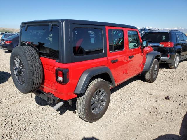 1C4PJXDN6RW111334 - 2024 JEEP WRANGLER SPORT RED photo 3