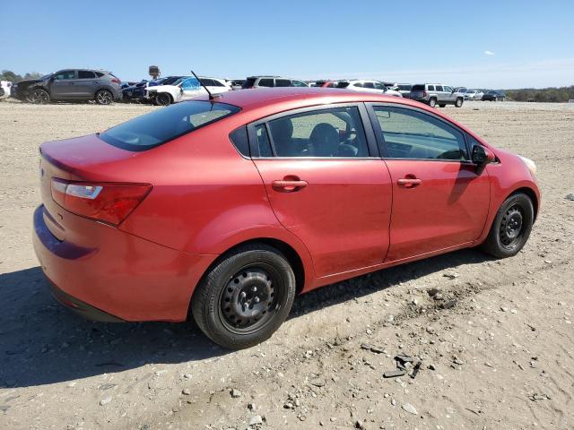 KNADM4A35D6134234 - 2013 KIA RIO LX RED photo 3