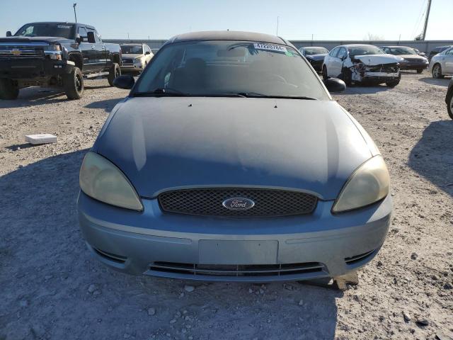 1FAFP53U56A114411 - 2006 FORD TAURUS SE BLUE photo 5