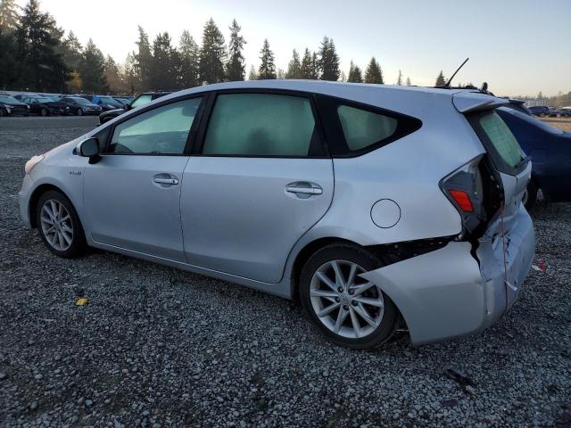 JTDZN3EU6C3139526 - 2012 TOYOTA PRIUS V SILVER photo 2