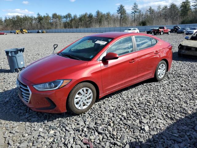 5NPD74LF4HH211916 - 2017 HYUNDAI ELANTRA SE RED photo 1