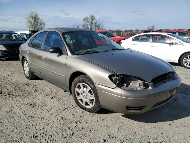 1FAHP53U37A165772 - 2007 FORD TAURUS SE TAN photo 4