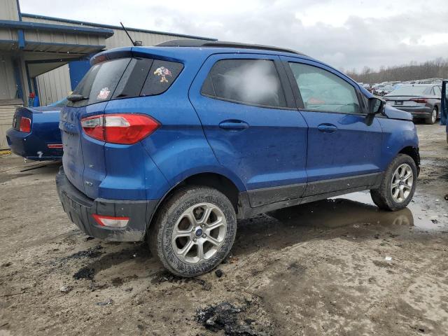 MAJ6S3GL7MC406714 - 2021 FORD ECOSPORT SE BLUE photo 3