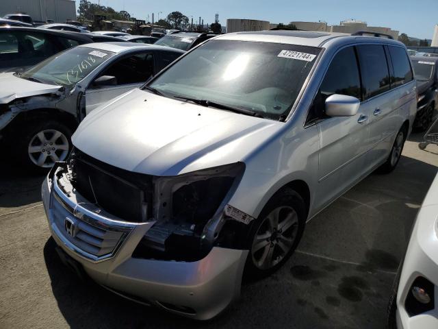 5FNRL3H99AB036842 - 2010 HONDA ODYSSEY TOURING SILVER photo 1