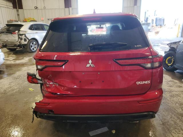 JA4J4TA84PZ010870 - 2023 MITSUBISHI OUTLANDER ES RED photo 6