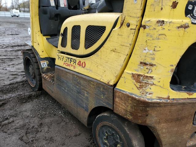 F187V08874E - 2007 HYST FORKLIFT YELLOW photo 9