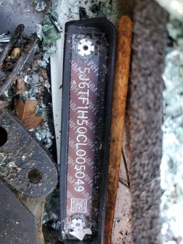 5J6TF1H50CL005049 - 2012 HONDA CROSSTOUR EXL თეთრი ფოტო 12