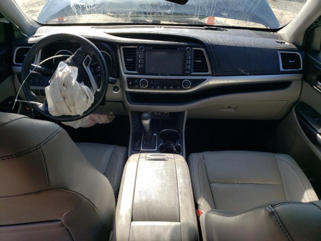 5TDJZRFH2JS492010 - 2018 TOYOTA HIGHLANDER SE GRAY photo 8