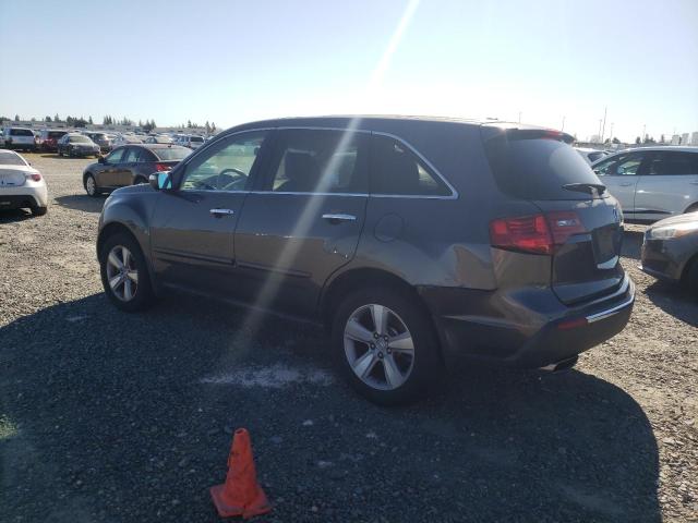 2HNYD2H61BH513147 - 2011 ACURA MDX TECHNOLOGY GRAY photo 2