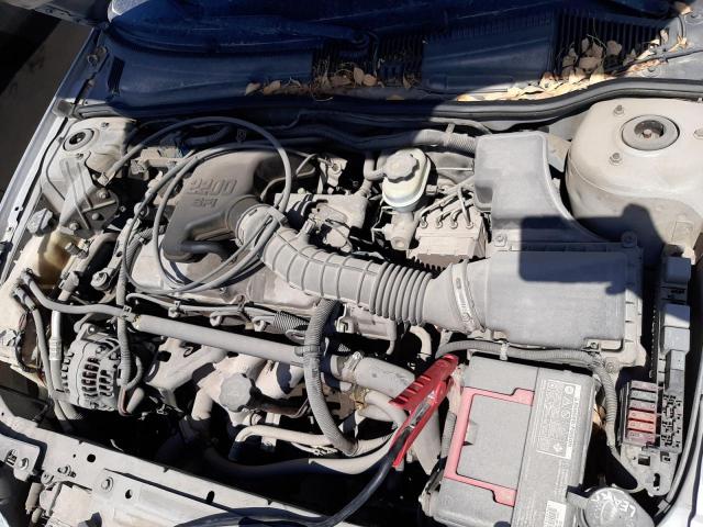 1G1JC124527172500 - 2002 CHEVROLET CAVALIER SILVER photo 12