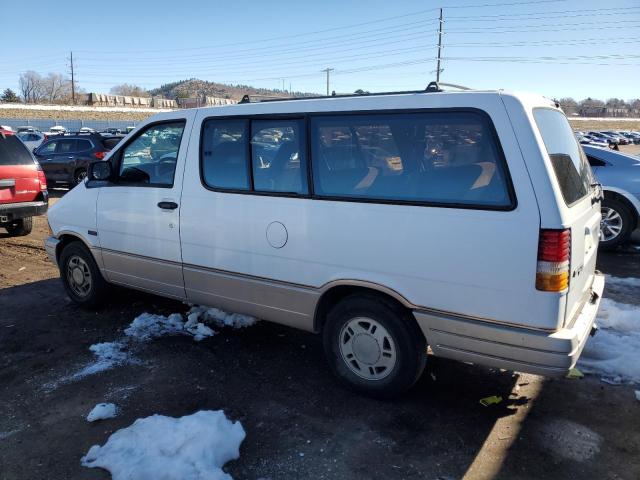 1FMDA41X6PZC68974 - 1993 FORD AEROSTAR WHITE photo 2