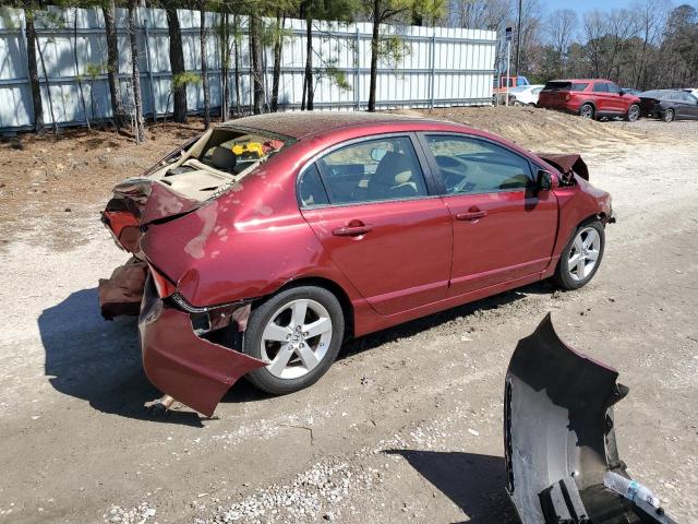 1HGFA16958L091619 - 2008 HONDA CIVIC EXL ბურგუნდია ფოტო 3