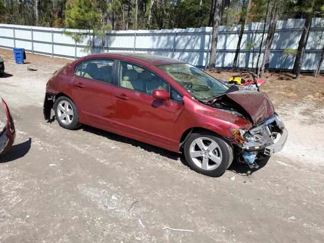 1HGFA16958L091619 - 2008 HONDA CIVIC EXL ბურგუნდია ფოტო 4