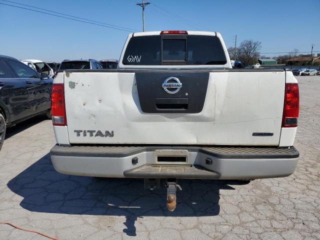 1N6BA0CH1BN323211 - 2011 NISSAN TITAN S WHITE photo 6