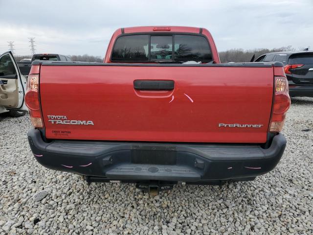 5TFTX4GN7FX043929 - 2015 TOYOTA TACOMA PRERUNNER ACCESS CAB RED photo 6
