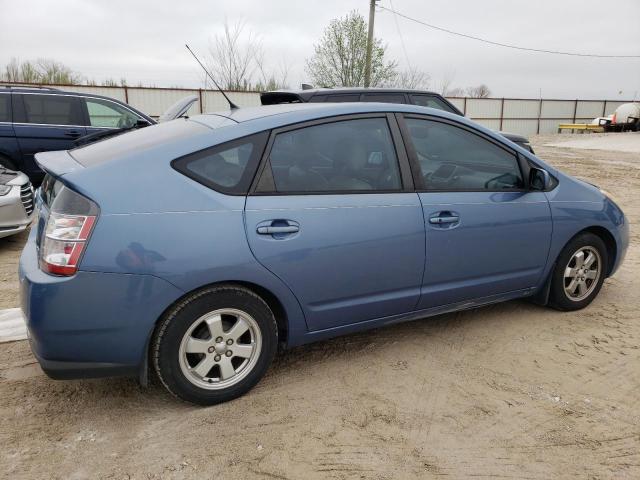 JTDKB20U440088395 - 2004 TOYOTA PRIUS BLUE photo 3