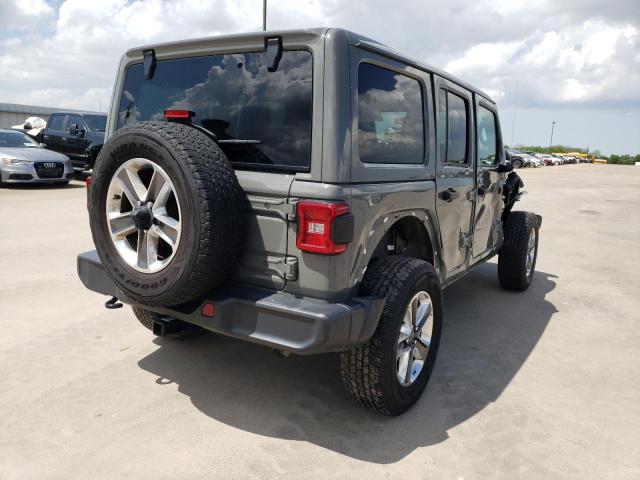 1C4HJXEN1NW120942 - 2022 JEEP WRANGLER U SAHARA GRAY photo 3